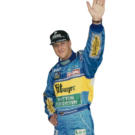 Michael Schumacher 1995 F1 Race Suit Replica BitBurger Benetton