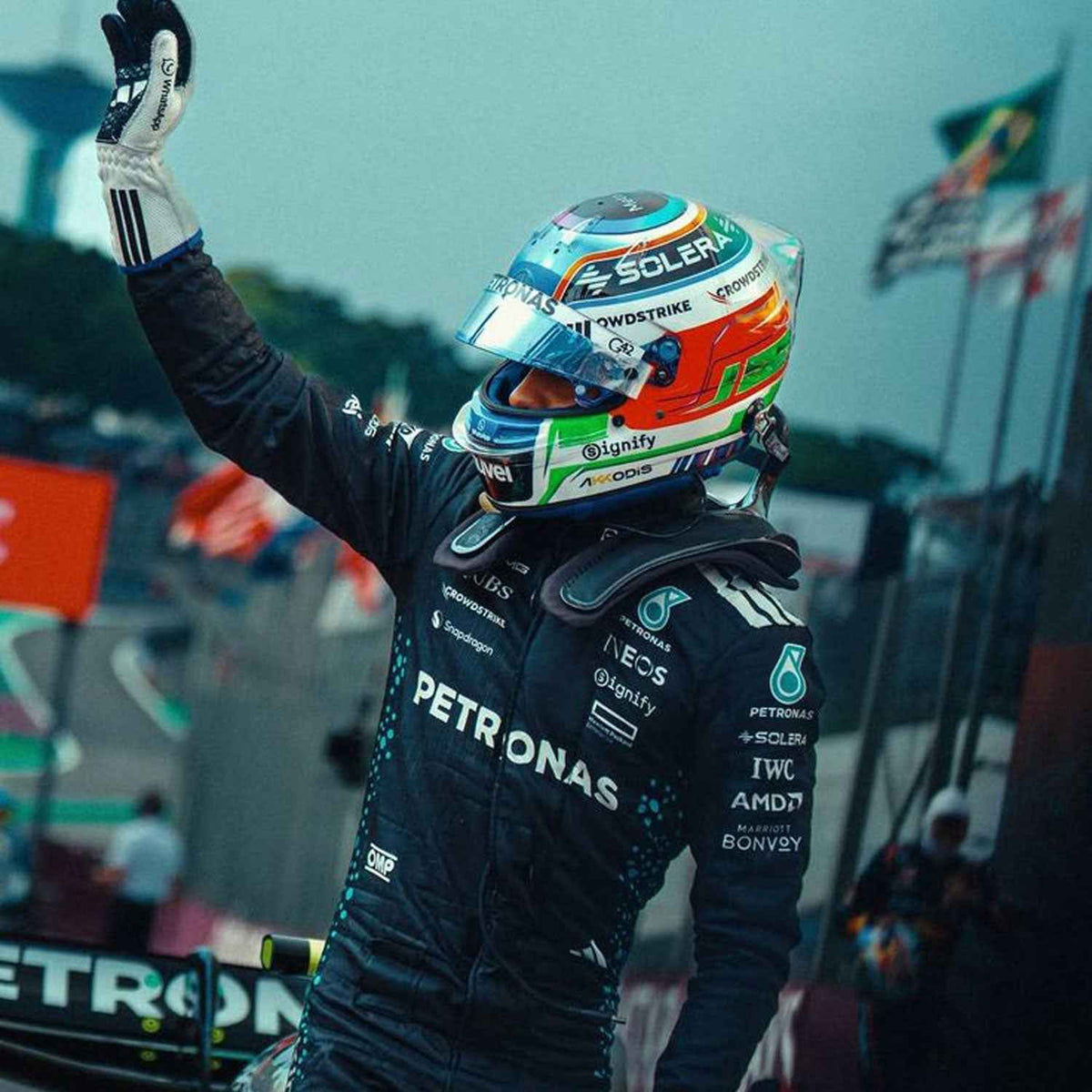 Andrea Kimi Antonelli 2025 F1 Race Suit Replica Mercedes