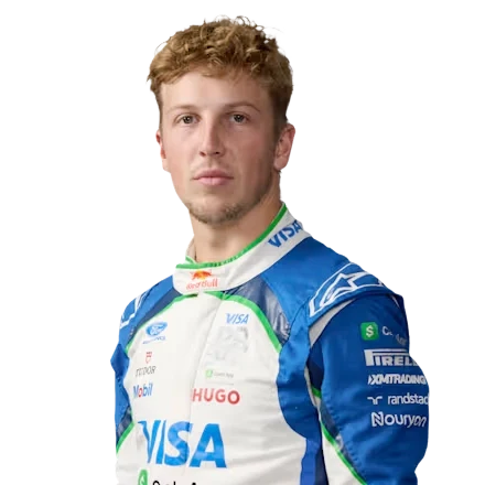 Liam Lawson replica F1 racing suit for karting drivers and motorsport fans
