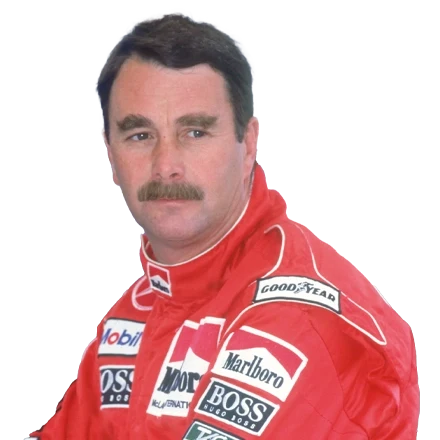 Nigel Mansell replica F1 racing suit for karting drivers and motorsport fans
