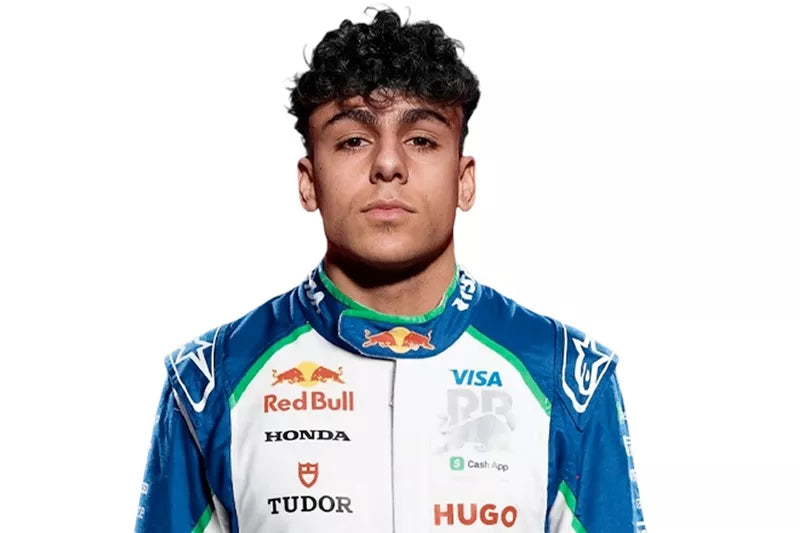 Arvid Lindblad replica F1 racing suit for karting drivers and motorsport fans