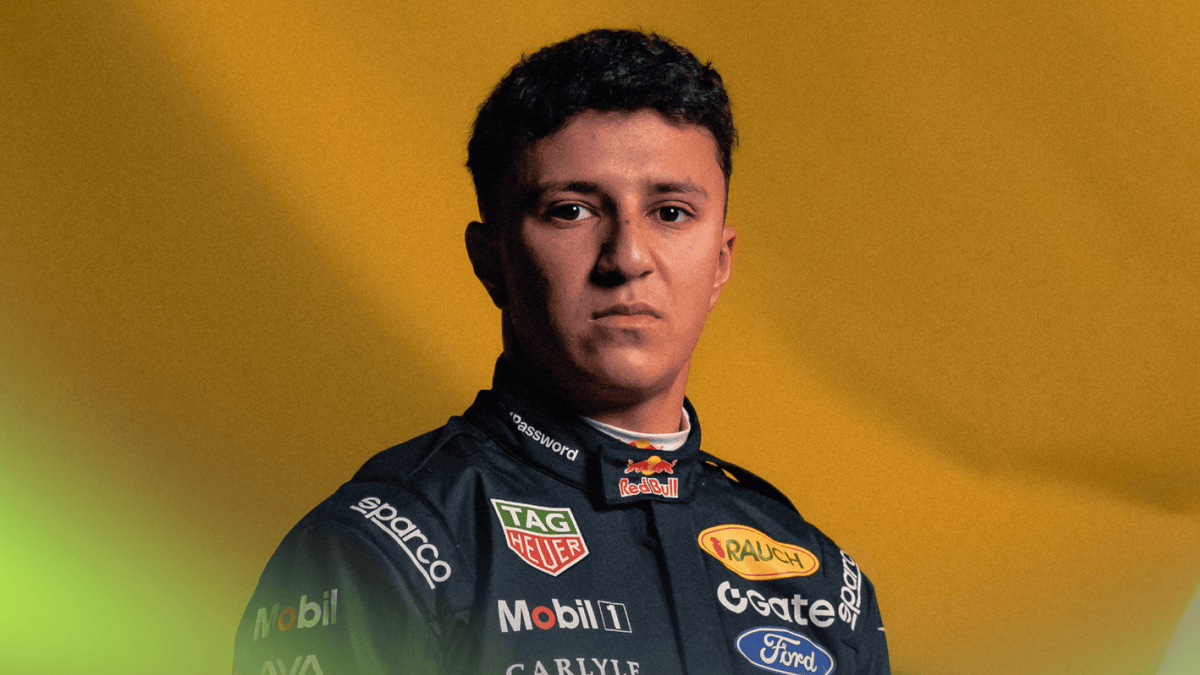 Isack Hadjar replica F1 racing suit for karting drivers and motorsport fans