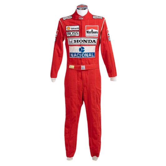 Ayrton Senna 1988 F1 Race Costume Replica McLaren