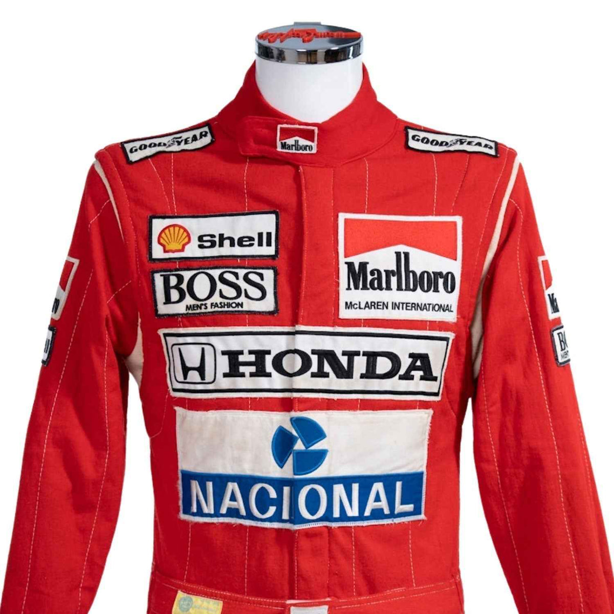 Ayrton Senna 1988 F1 Race Costume Replica McLaren