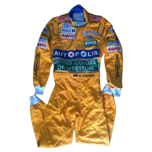 Michael Schumacher 1991 F1 Race Replica Costume Ford Benetton