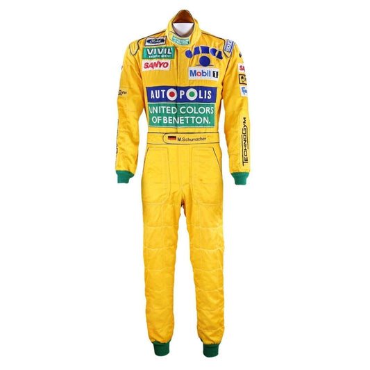 Michael Schumacher 1992 F1 Race Costume Replica Ford Benetton