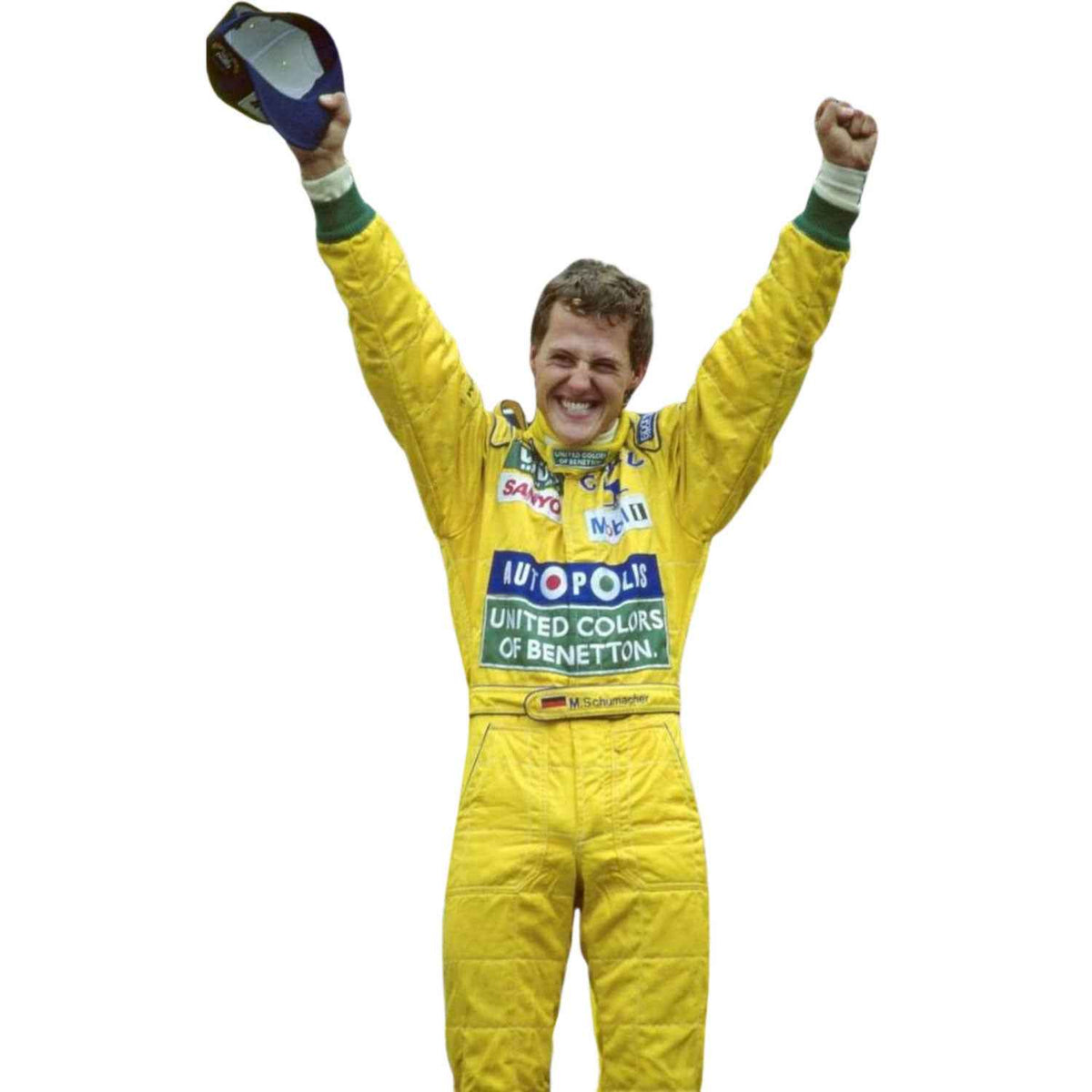 Michael Schumacher 1992 F1 Race Costume Replica Ford Benetton