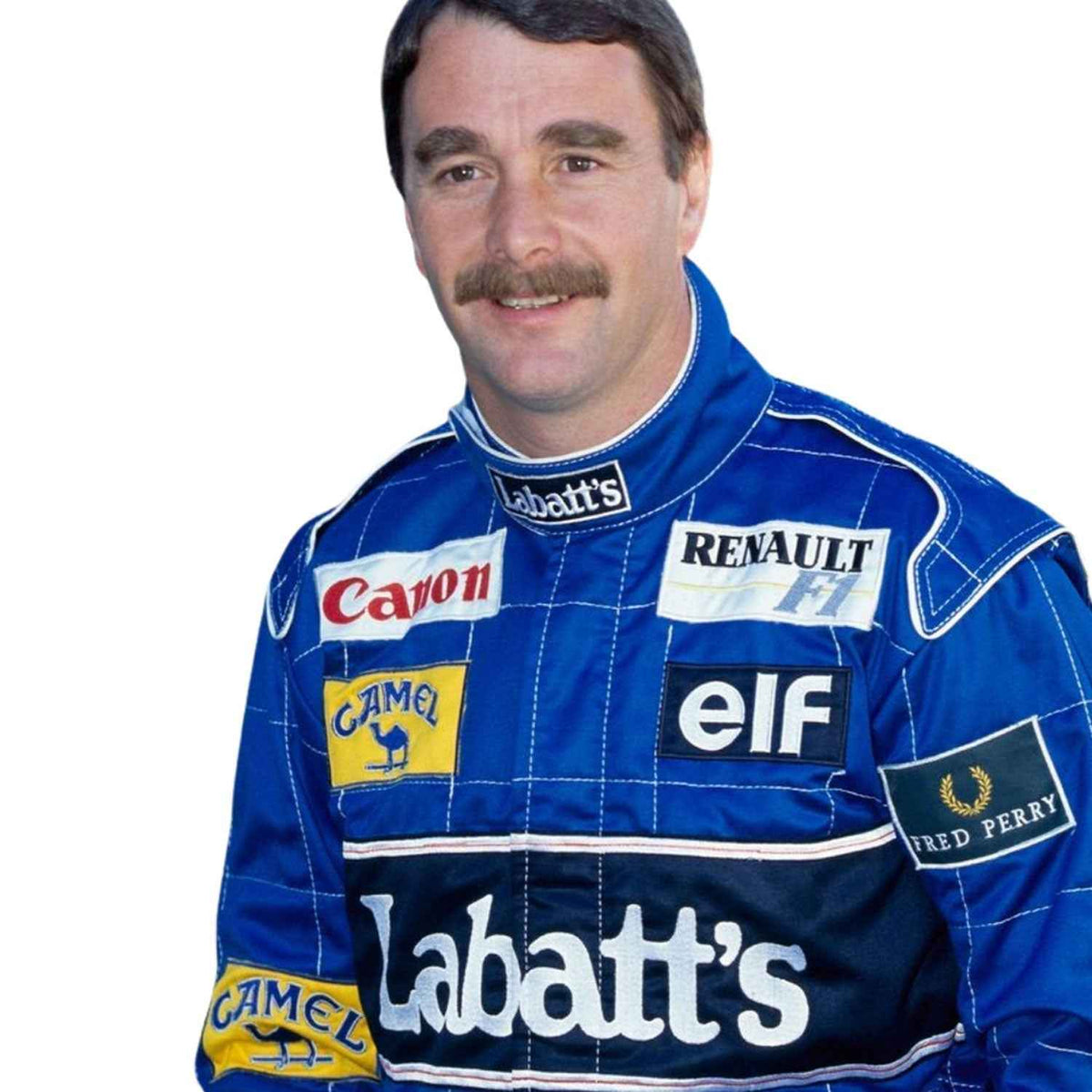 Nigel Mansell 1992 F1 Race Costume Replica Williams