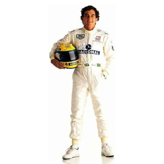 Ayrton Senna 1993 F1 Race Replica Costume Paris Bercy McLaren