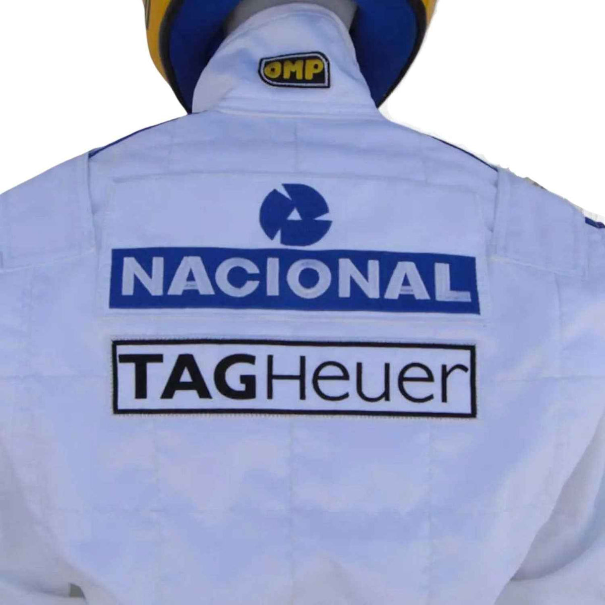 Ayrton Senna 1993 F1 Race Replica Costume Paris Bercy McLaren