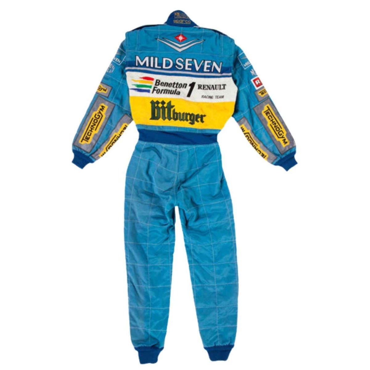 Michael Schumacher 1995 F1 Race Suit Replica BitBurger Benetton
