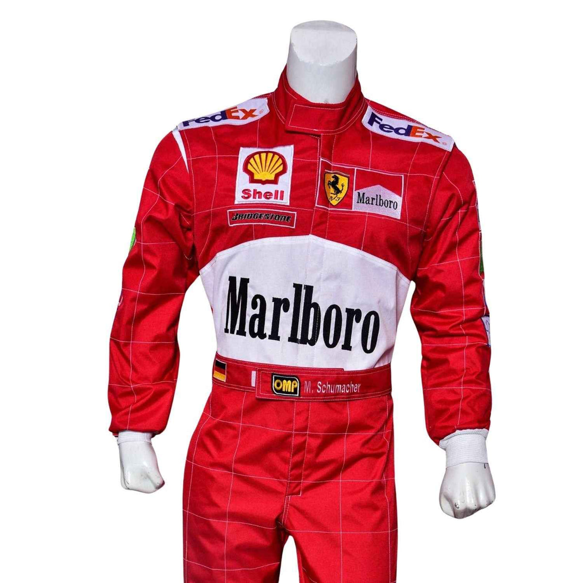 Michael Schumacher 2000 F1 Race Costume Replica Ferrari