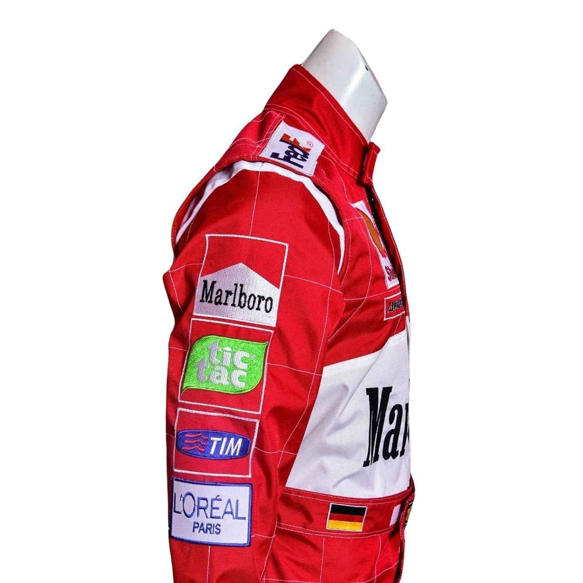 Michael Schumacher 2001 F1 Race Costume Belgian GP Ferrari