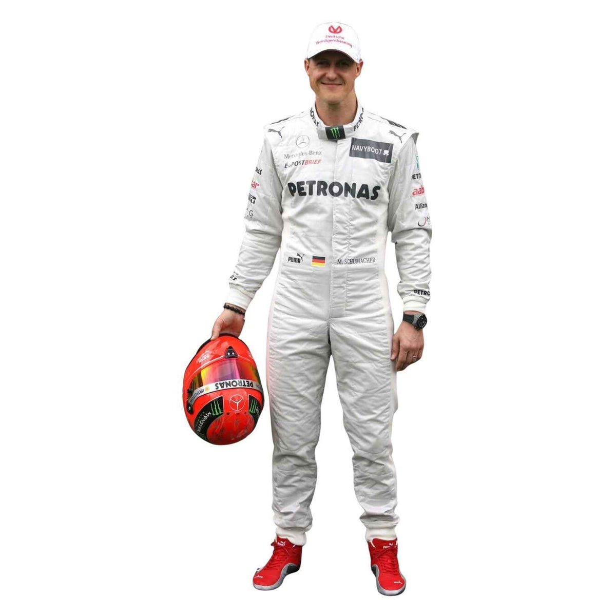 Michael Schumacher 2012 F1 Race Suit Replica Mercedes