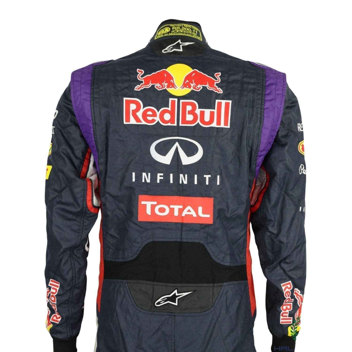 Sebastian Vettel 2014 F1 Race Replica Costume Red Bull