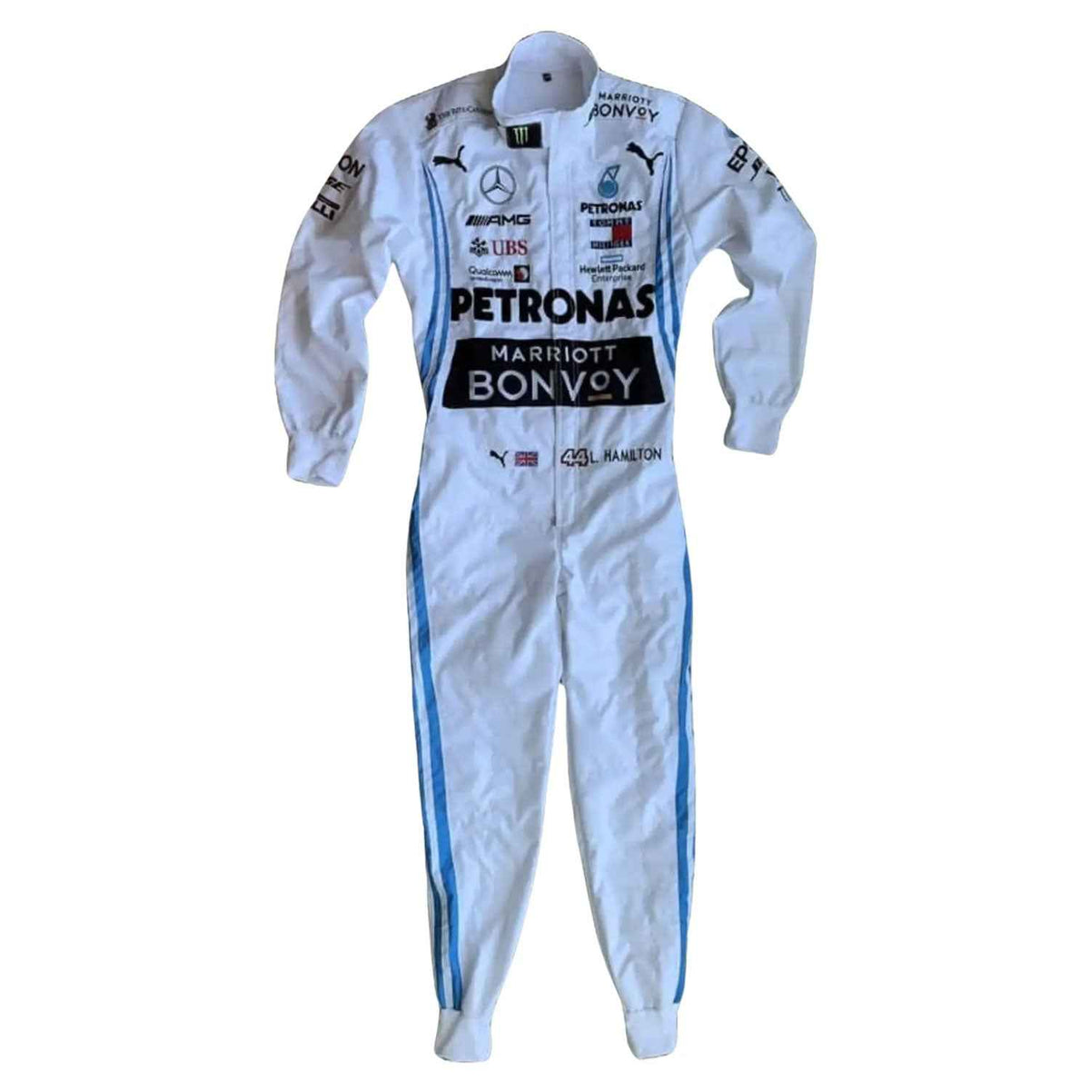 Lewis Hamilton 2019 F1 Race Costume Replica Mercedes