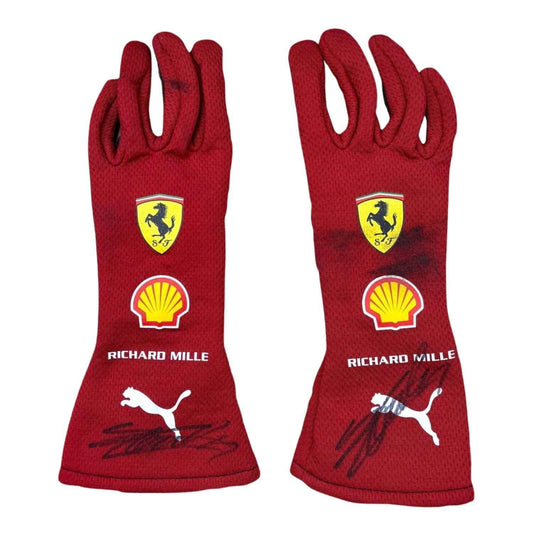 Charles Leclerc 2025 Race Gloves F1 Ferrari