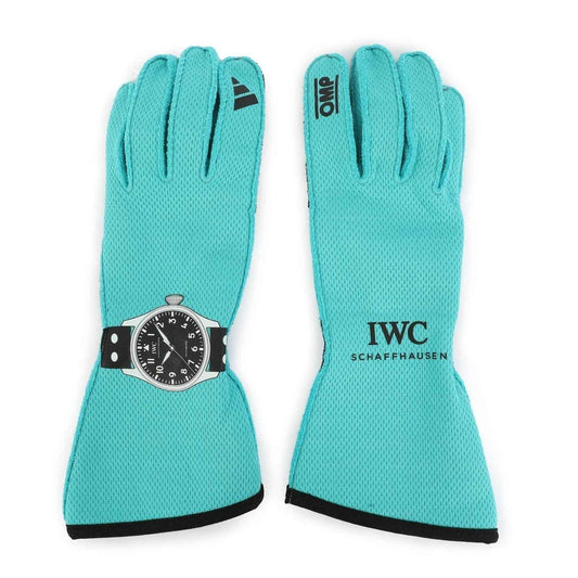 George Russell 2025 Race Gloves Replica F1 Mercedes