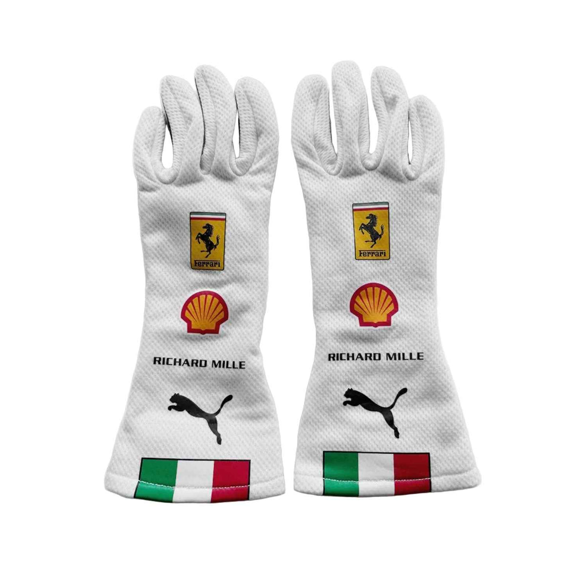 Charles Leclerc 2025 Monza GP Replica Race Gloves F1 Ferrari