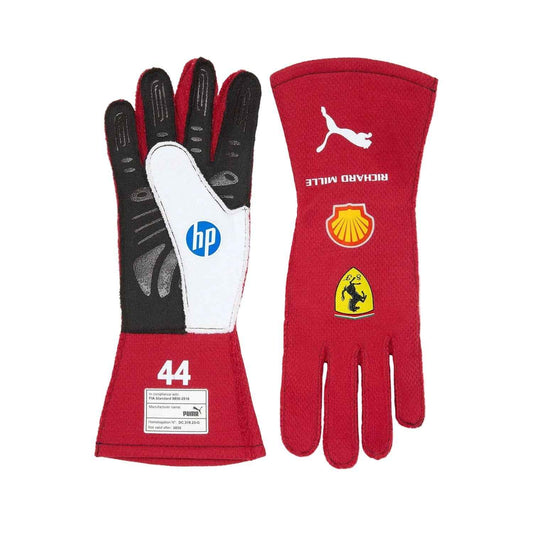 Lewis Hamilton 2025 Race Gloves F1 Ferrari