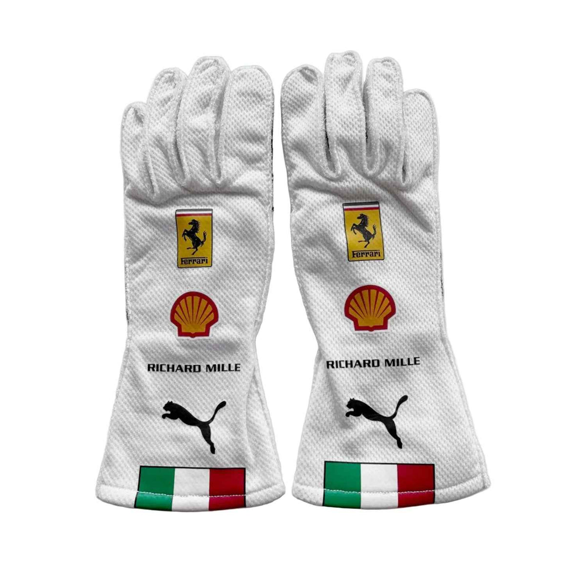 Lewis Hamilton 2025 Monza GP Race Gloves Replica F1 Ferrari