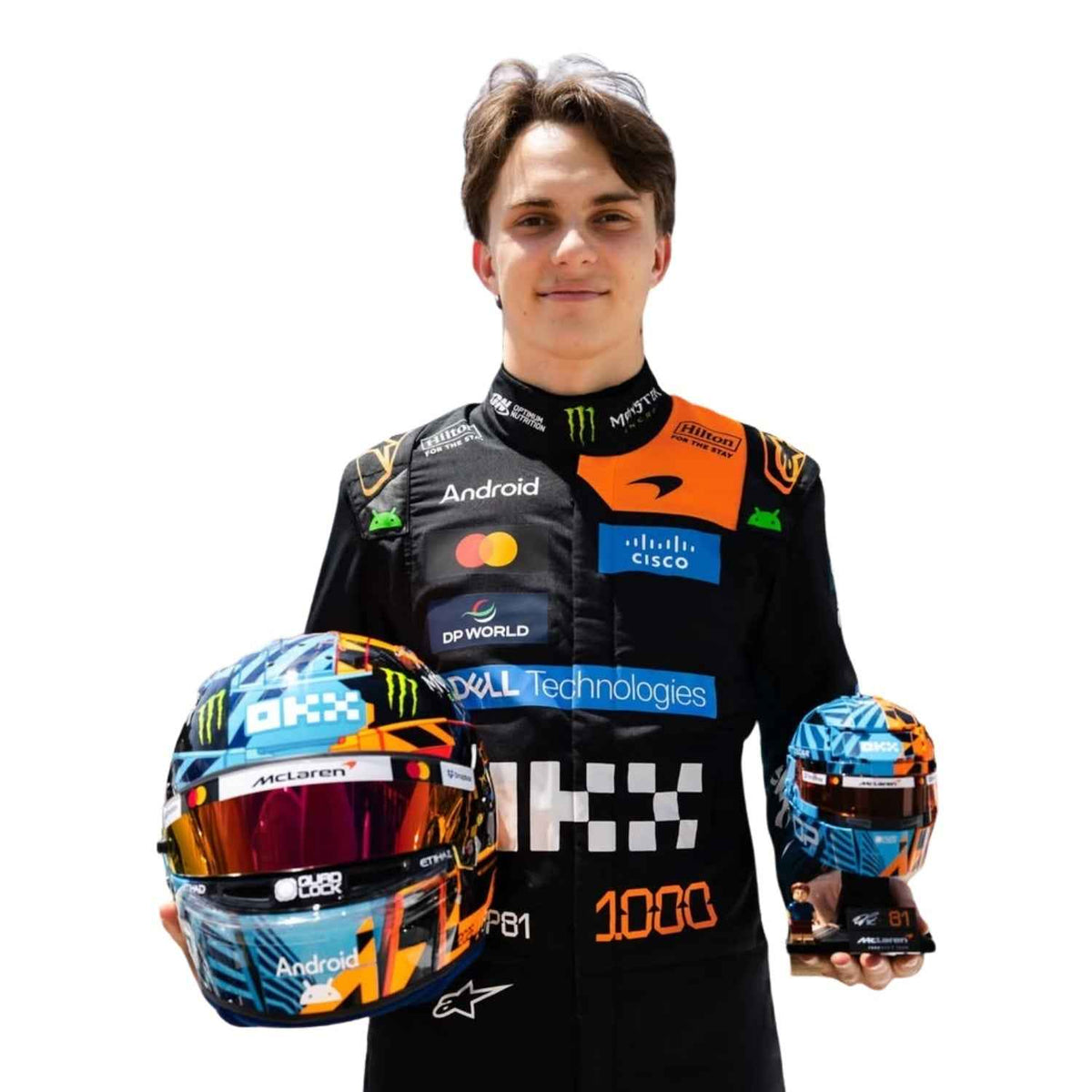 Oscar Piastri 2026 F1 Race Replica Costume Monaco GP McLaren