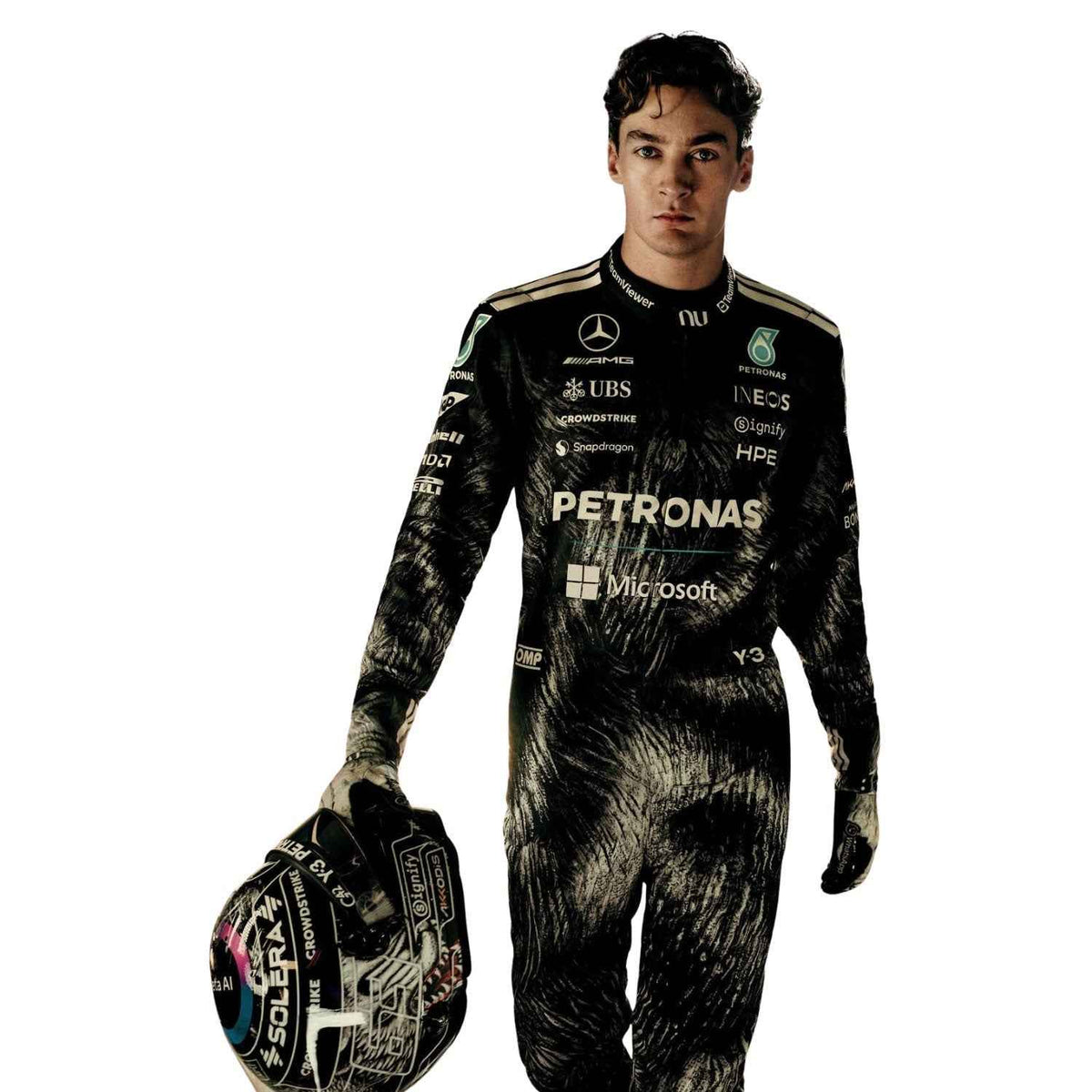 George Russell 2026 F1 Race Suit Japanese GP Mercedes