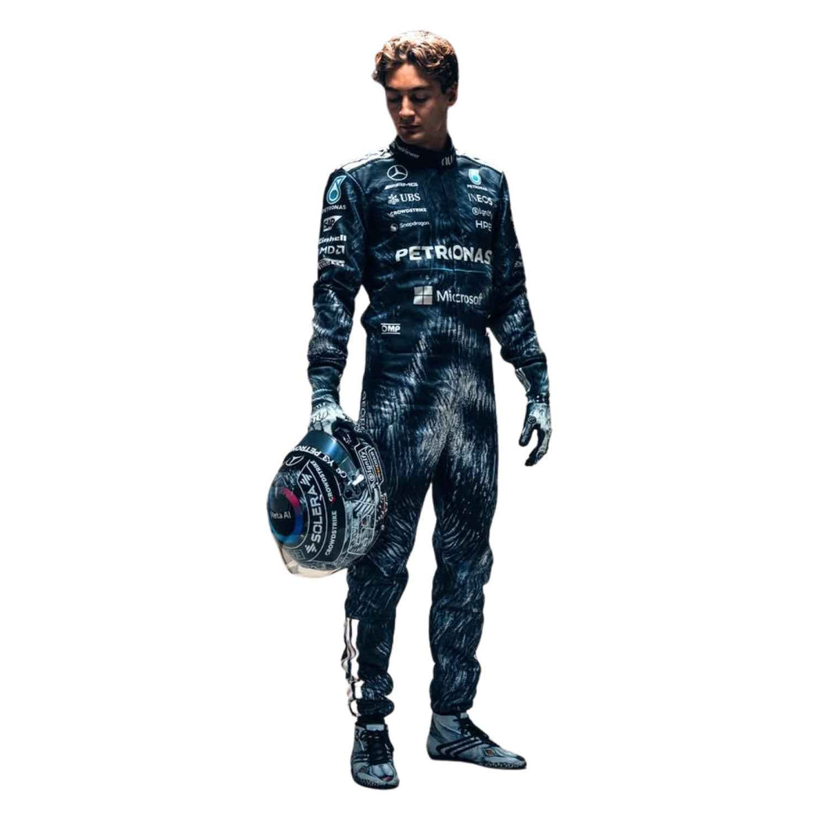 George Russell 2026 F1 Race Suit Japanese GP Mercedes