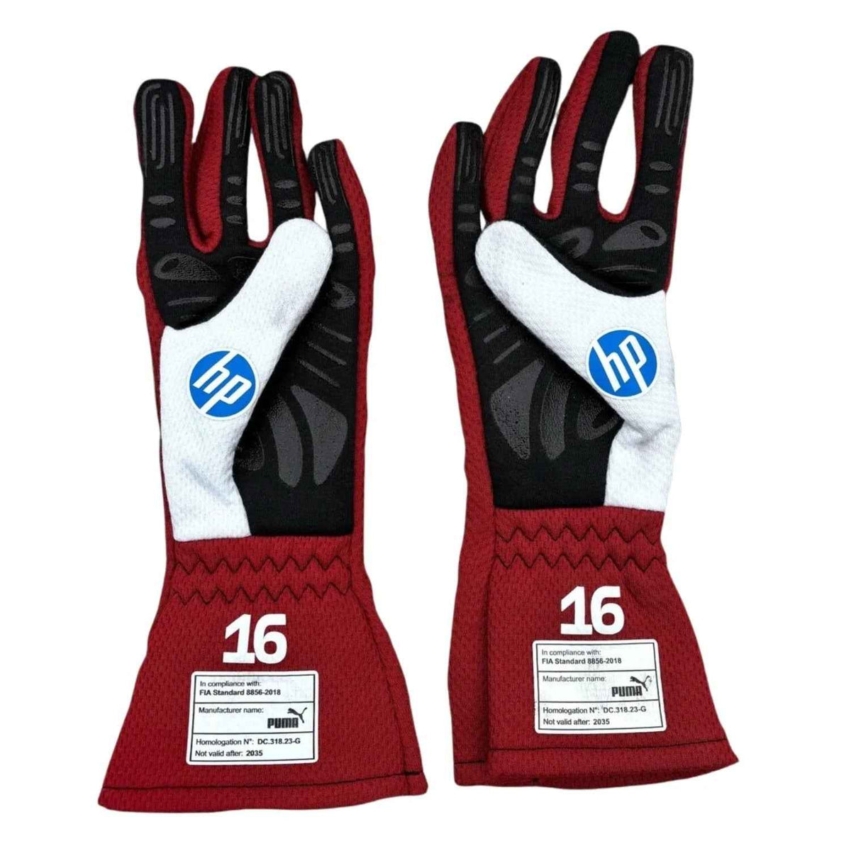Charles Leclerc 2025 Race Gloves F1 Ferrari