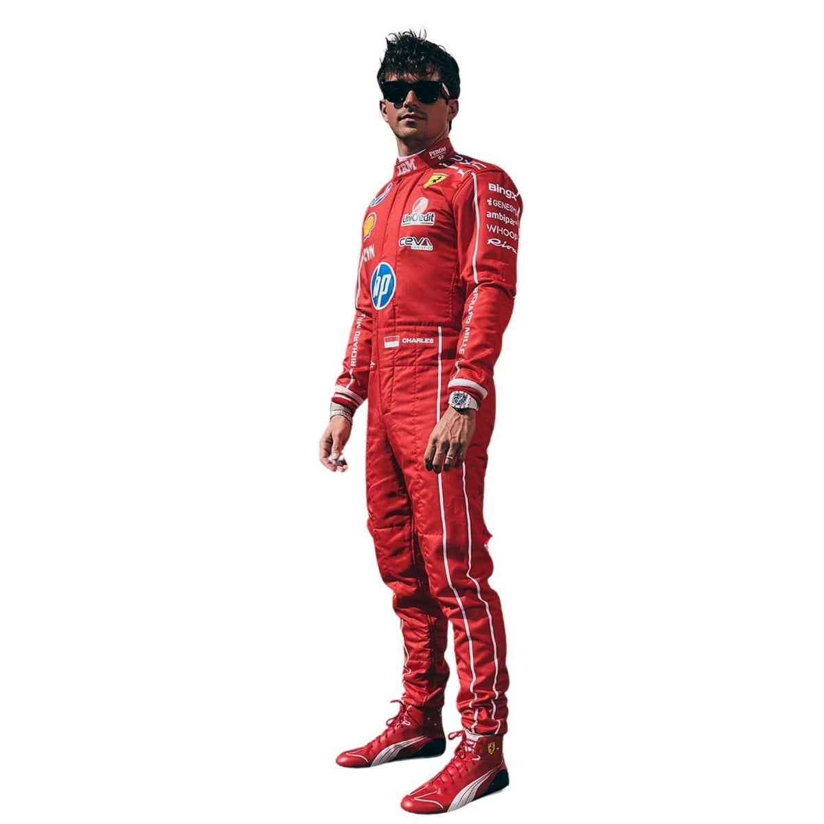 Charles Leclerc 2026 F1 Race Costume Italian GP Ferrari