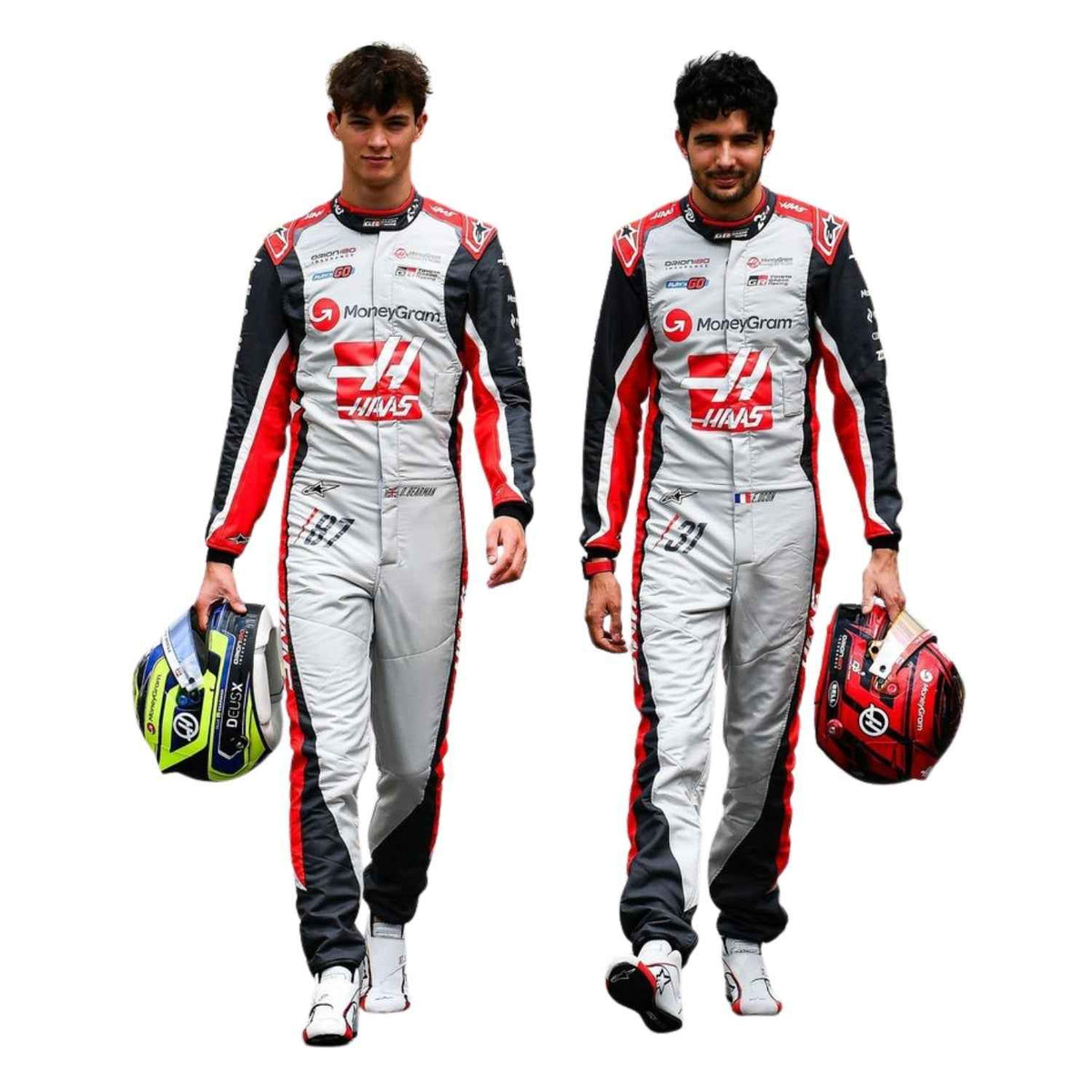 Esteban Ocon 2025 F1 Race Costume Replica 200th race look Canadian GP Haas