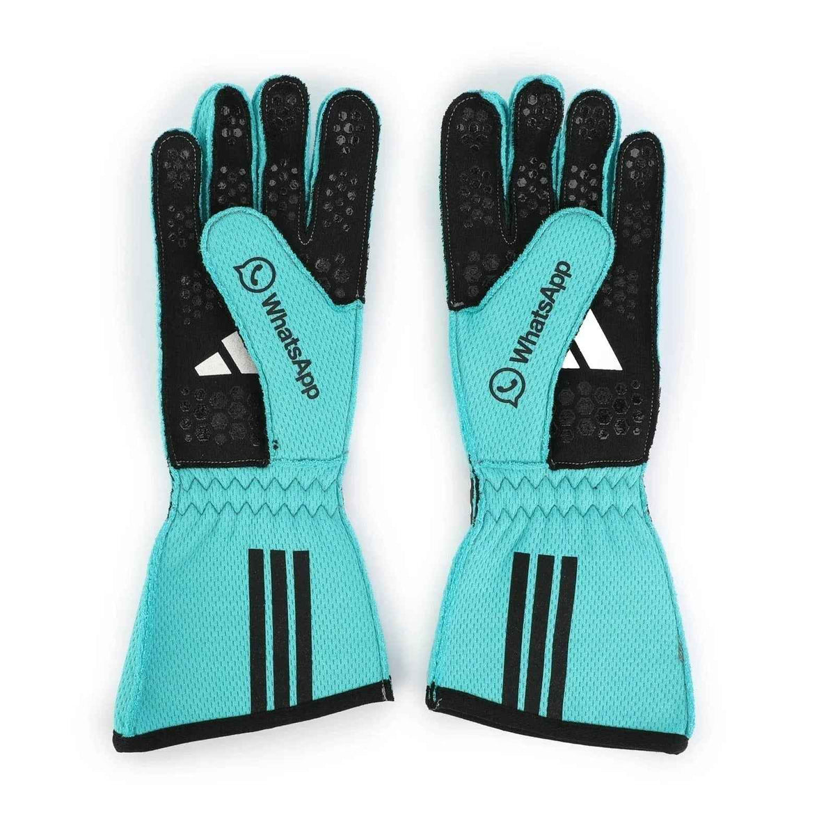 George Russell 2025 Race Gloves Replica F1 Mercedes