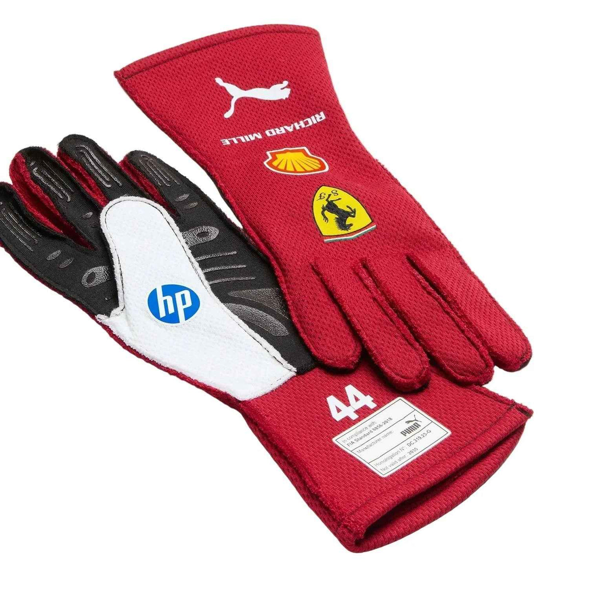 Lewis Hamilton 2025 Race Gloves F1 Ferrari
