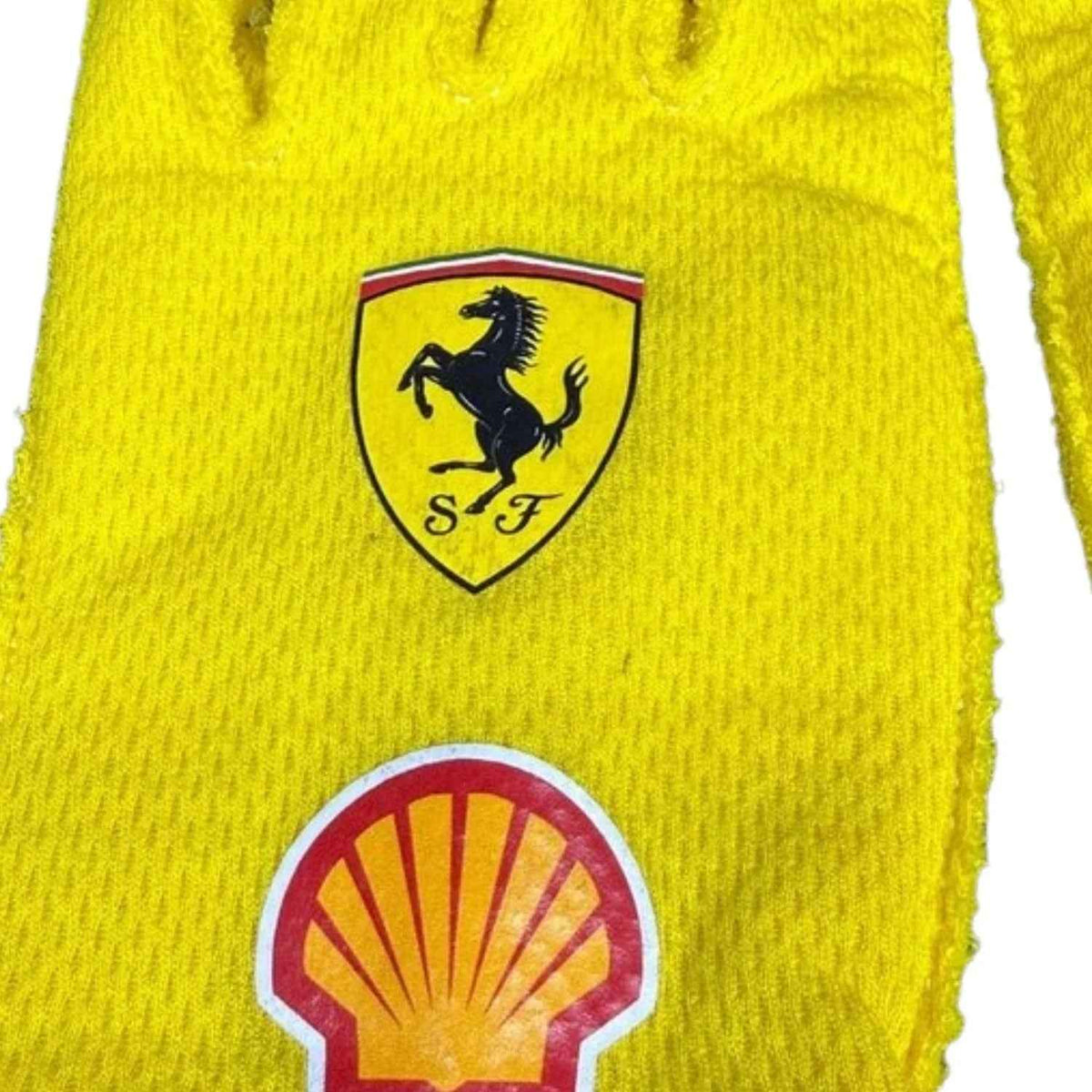 Lewis Hamilton 2025 Yellow Replica Race Gloves F1 Ferrari