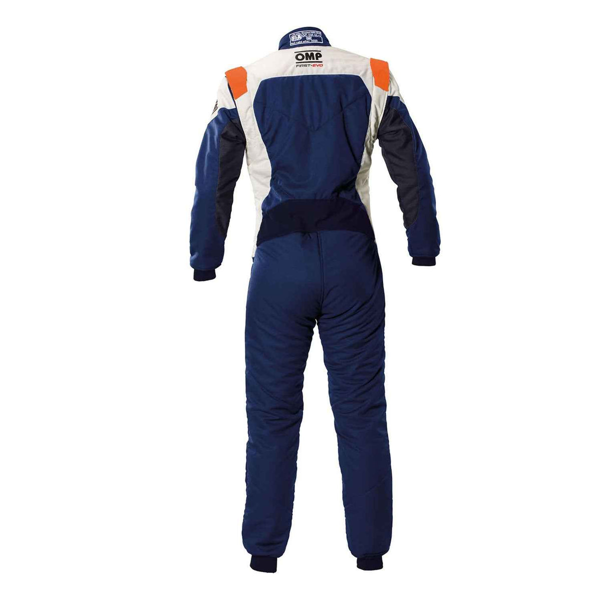 OMP Blue White Orange Tecnica Evo Racing Suit