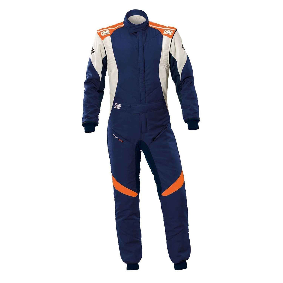 OMP Blue White Orange Tecnica Evo Racing Suit