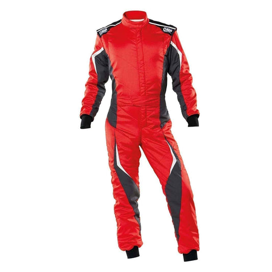 OMP Red Black Tecnica Evo Racing Suit
