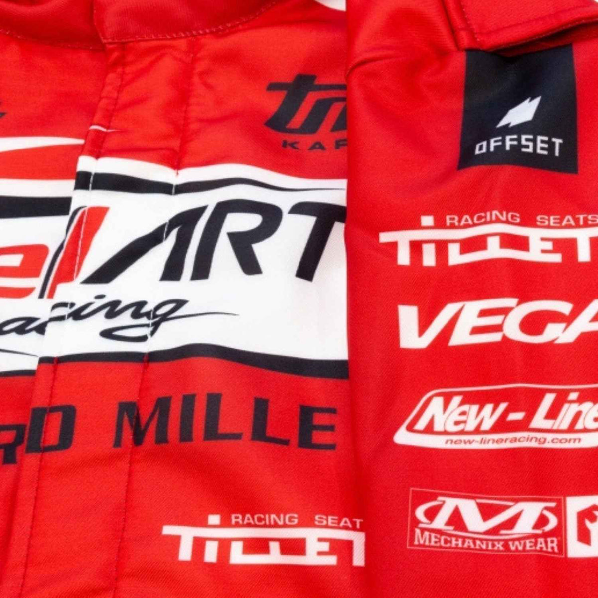Red Birel Art Go-Kart Race Costume