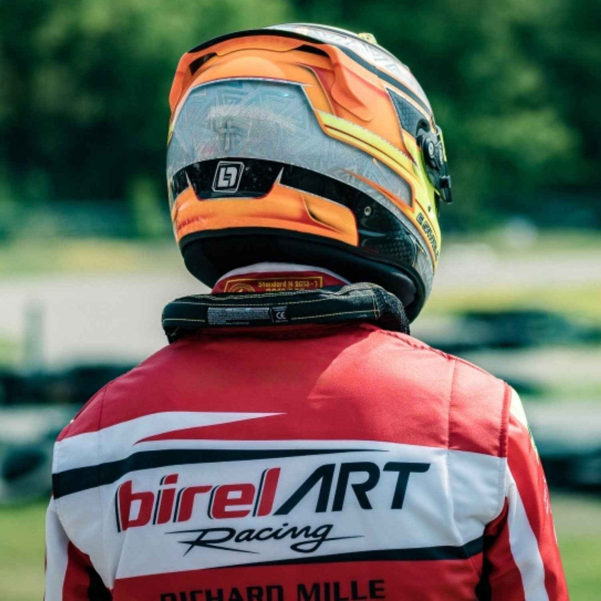 Red Birel Art Go-Kart Race Costume