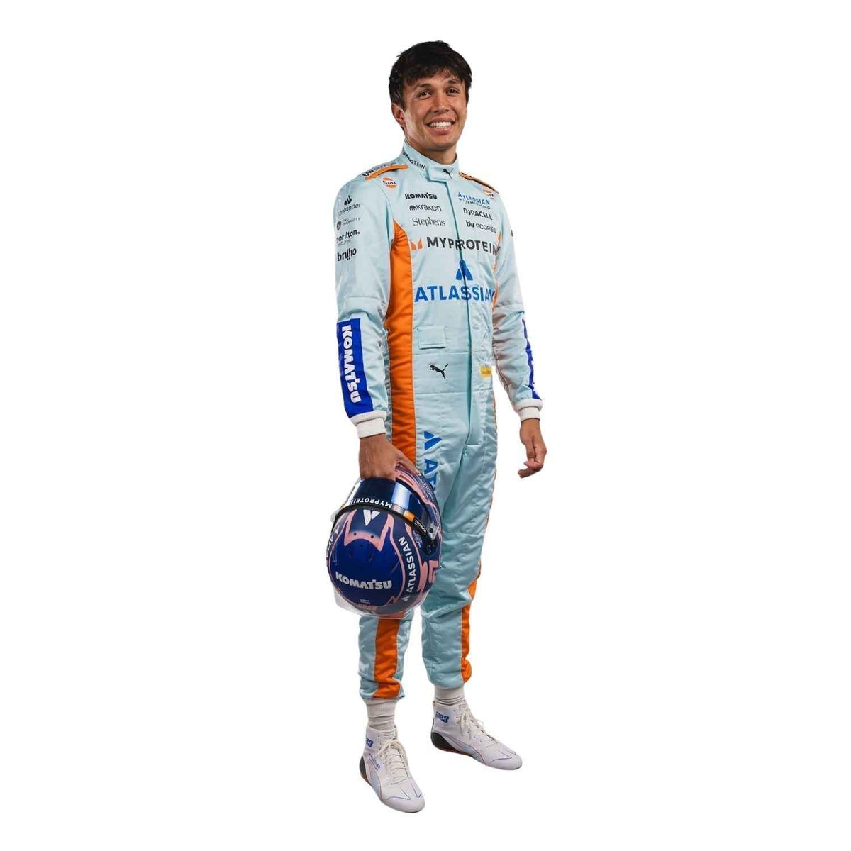 Alexander Albon 2025 F1 Race Suit Replica Sao Paul GP Williams