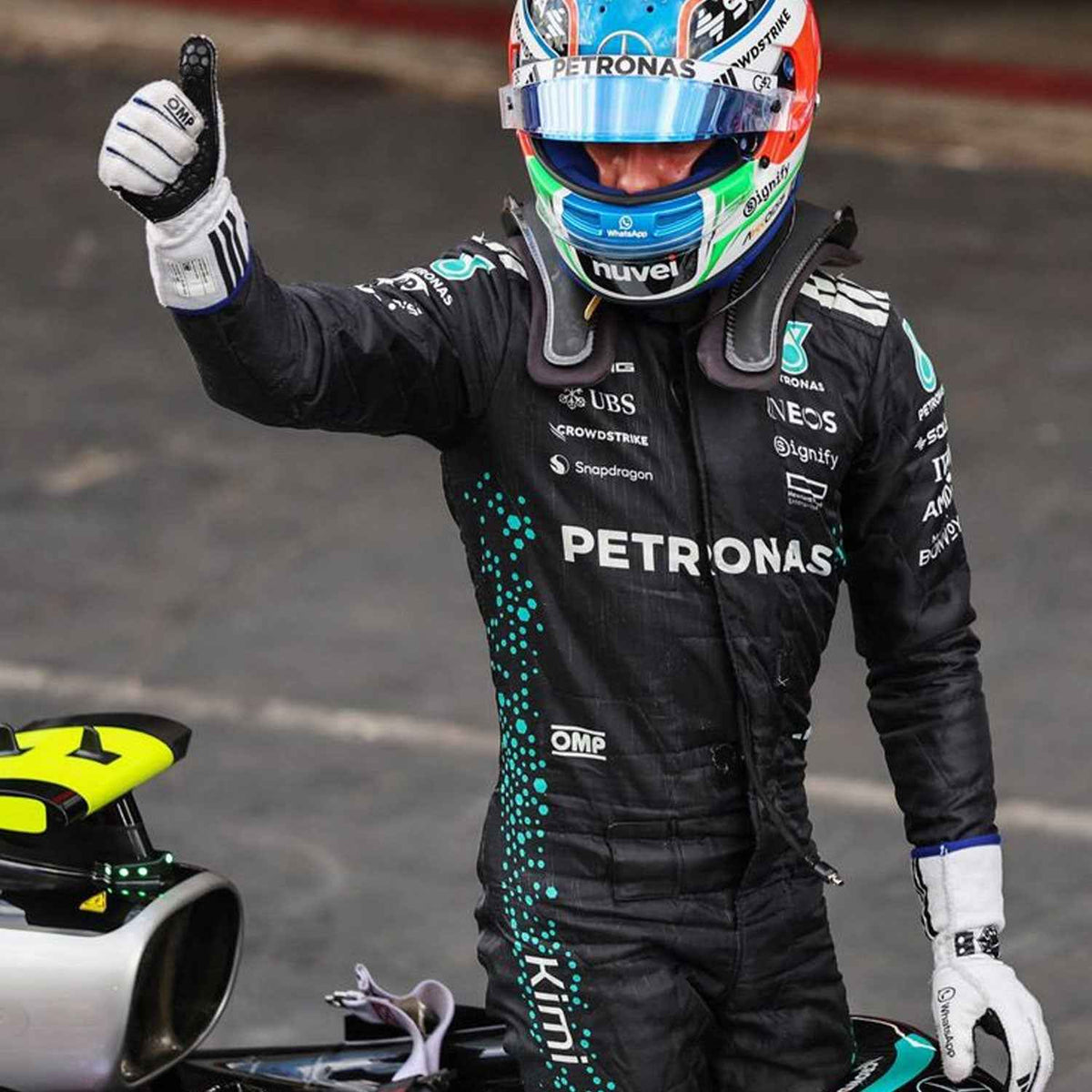 Andrea Kimi Antonelli 2025 F1 Race Suit Replica Mercedes