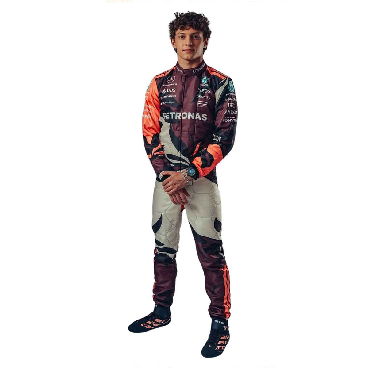Andrea Kimi Antonelli 2025 F1 Race Costume Miami GP Mercedes