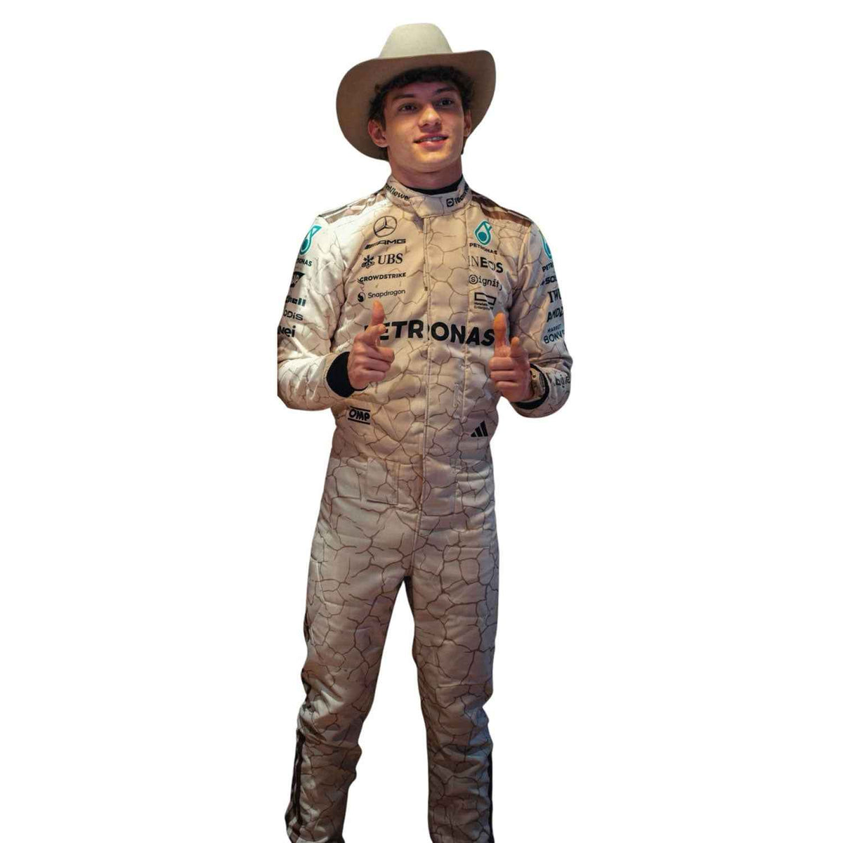 Andrea Kimi Antonelli 2025 F1 Race Suit Replica USA Austin GP Mercedes