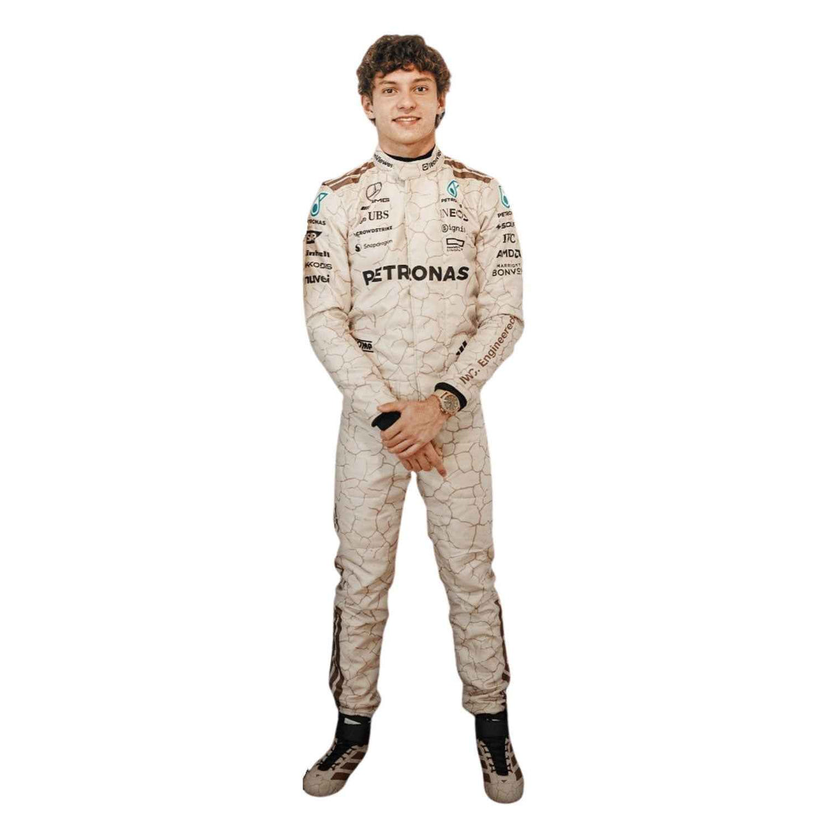 Andrea Kimi Antonelli 2025 F1 Race Suit Replica USA Austin GP Mercedes