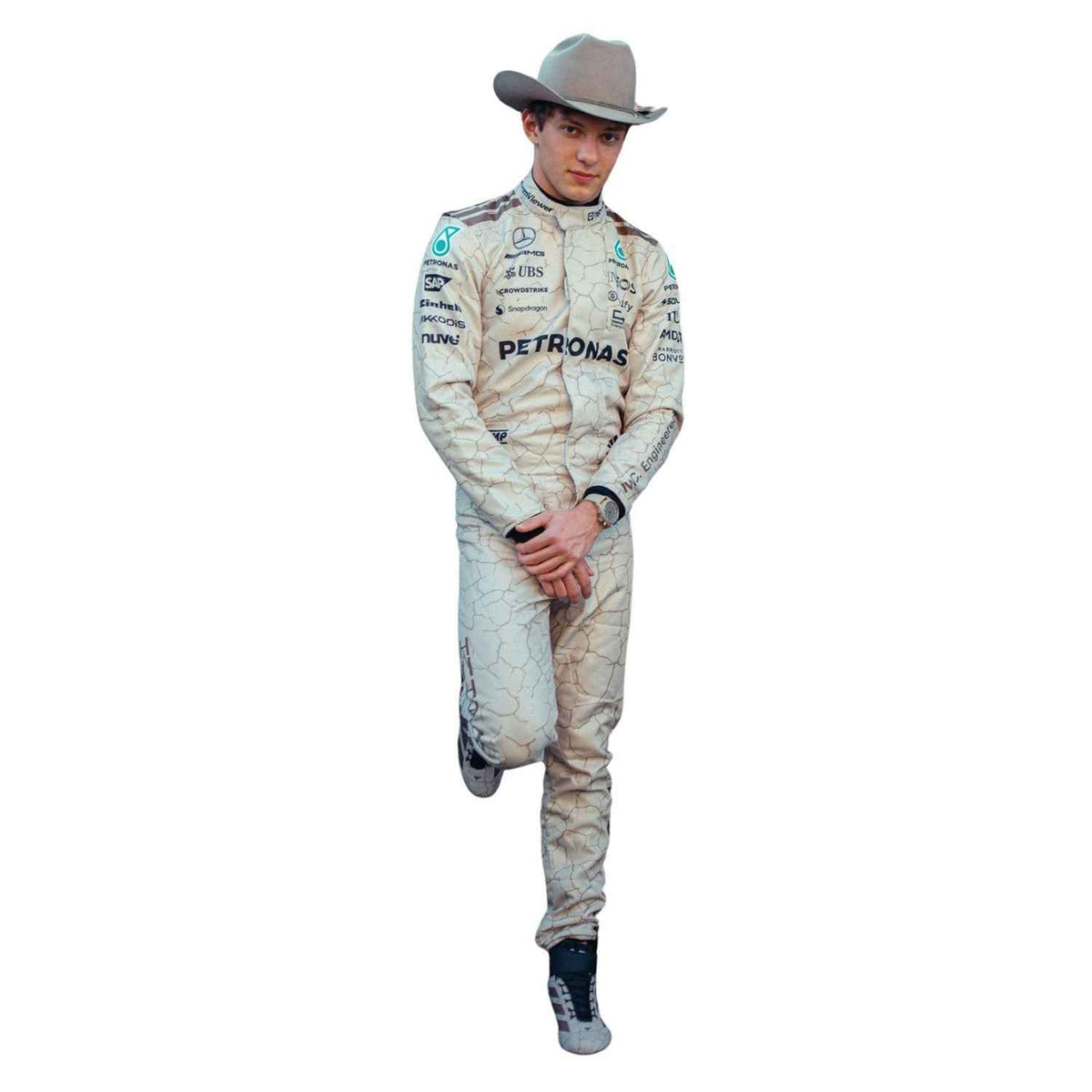 Andrea Kimi Antonelli 2025 F1 Race Suit Replica USA Austin GP Mercedes
