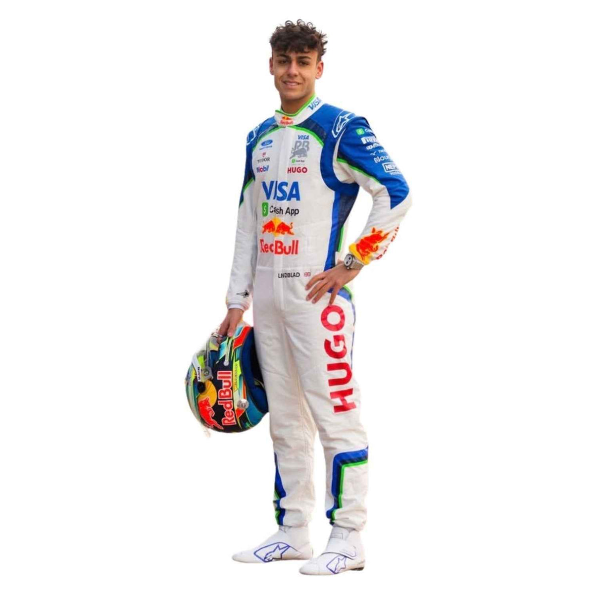 Arvid Lindblad 2026 F1 Race Costume Replica