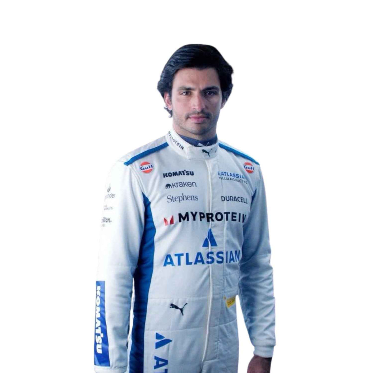 Carlos Sainz 2025 F1 Race Replica Costume Williams