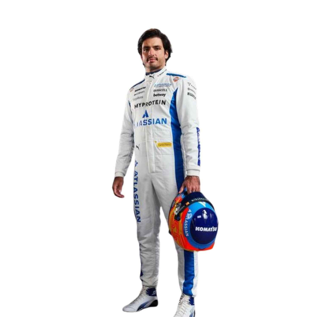 Carlos Sainz 2025 F1 Race Replica Costume Williams
