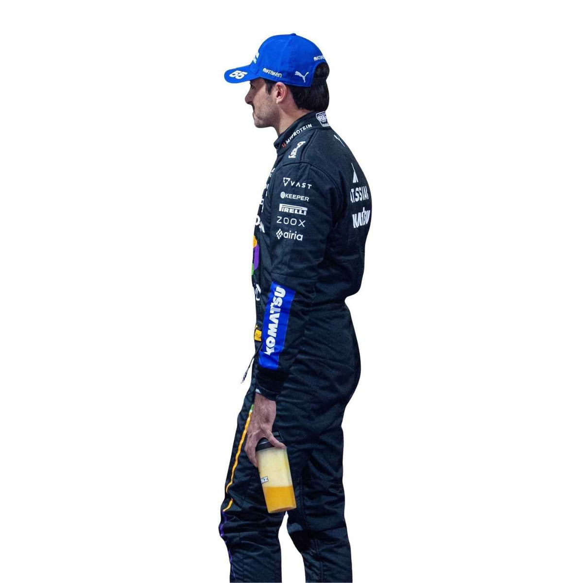 Carlos Sainz 2025 F1 Race Costume Replica Las Vegas GP Williams