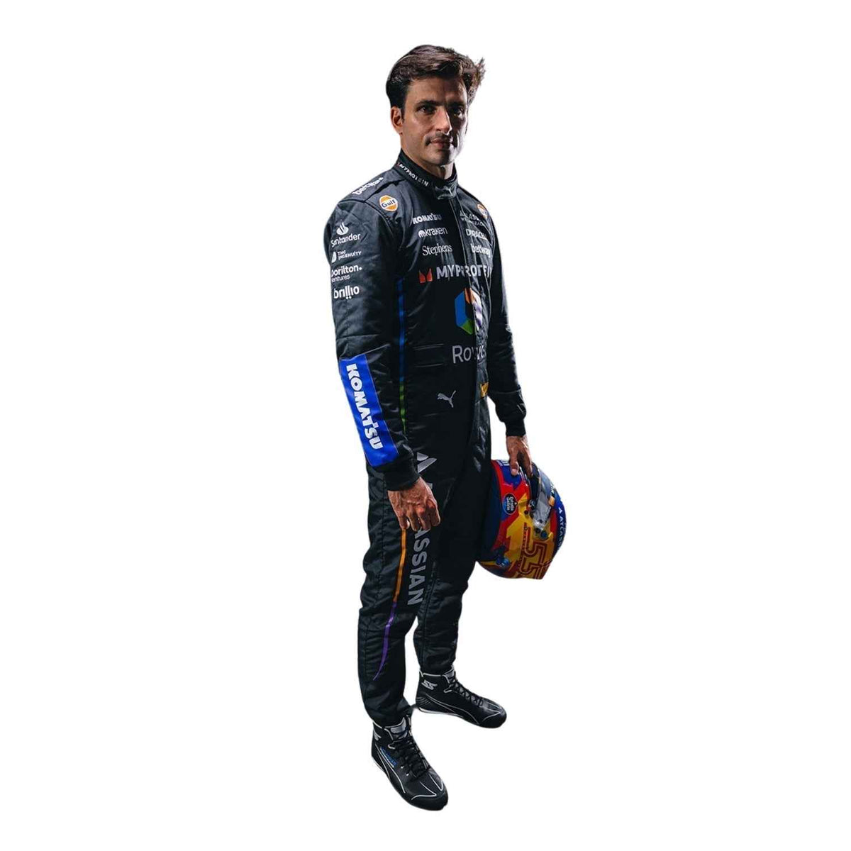 Carlos Sainz 2025 F1 Race Costume Replica Las Vegas GP Williams